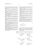 HETEROARYL SUBSTITUTED HETEROCYCLYL SULFONES diagram and image