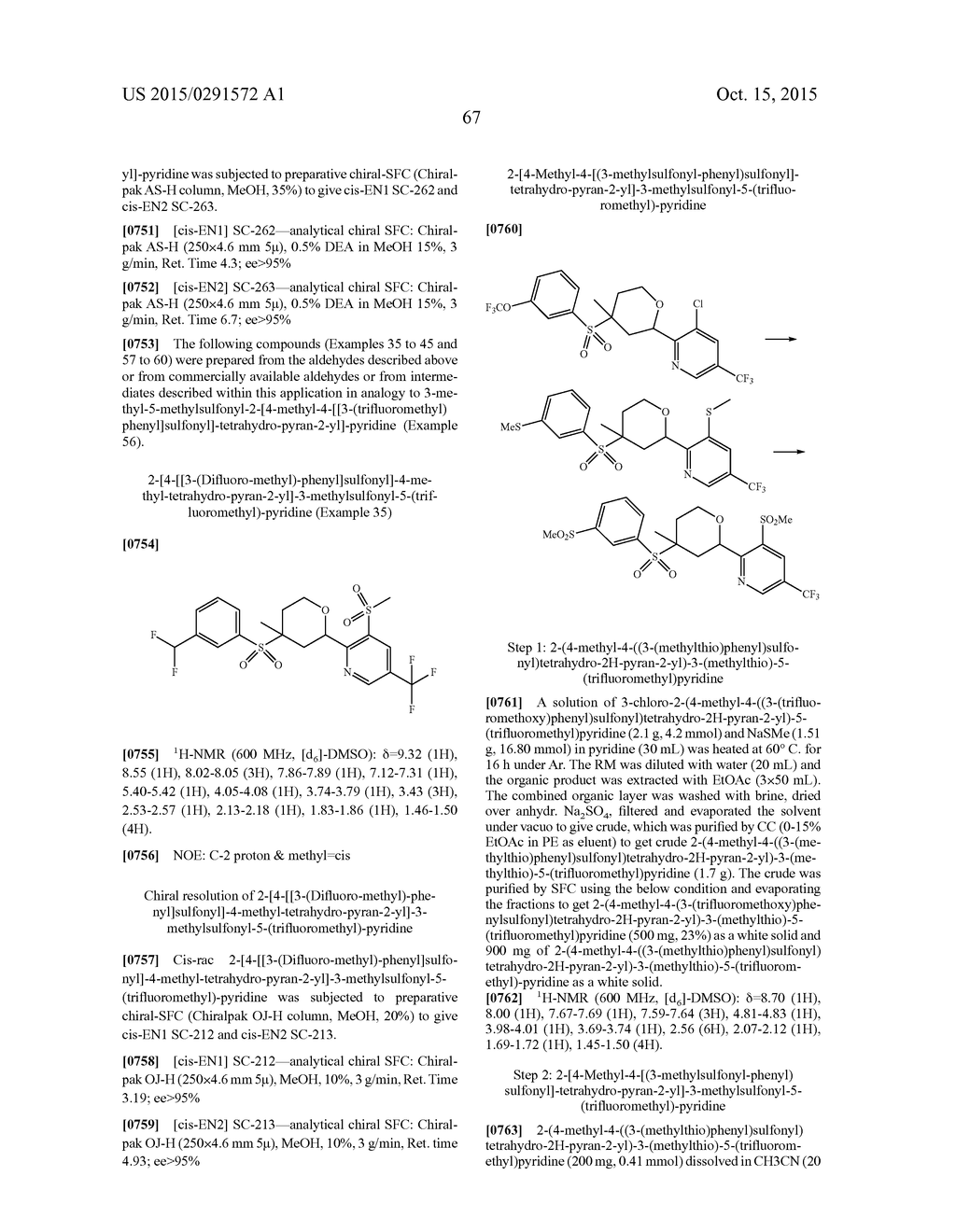 HETEROARYL SUBSTITUTED HETEROCYCLYL SULFONES - diagram, schematic, and image 68