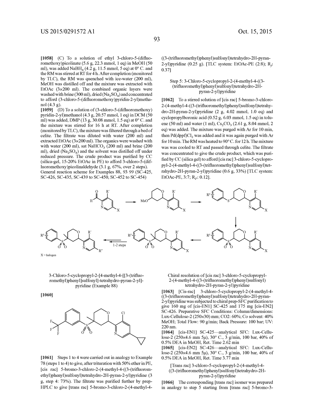 HETEROARYL SUBSTITUTED HETEROCYCLYL SULFONES - diagram, schematic, and image 94