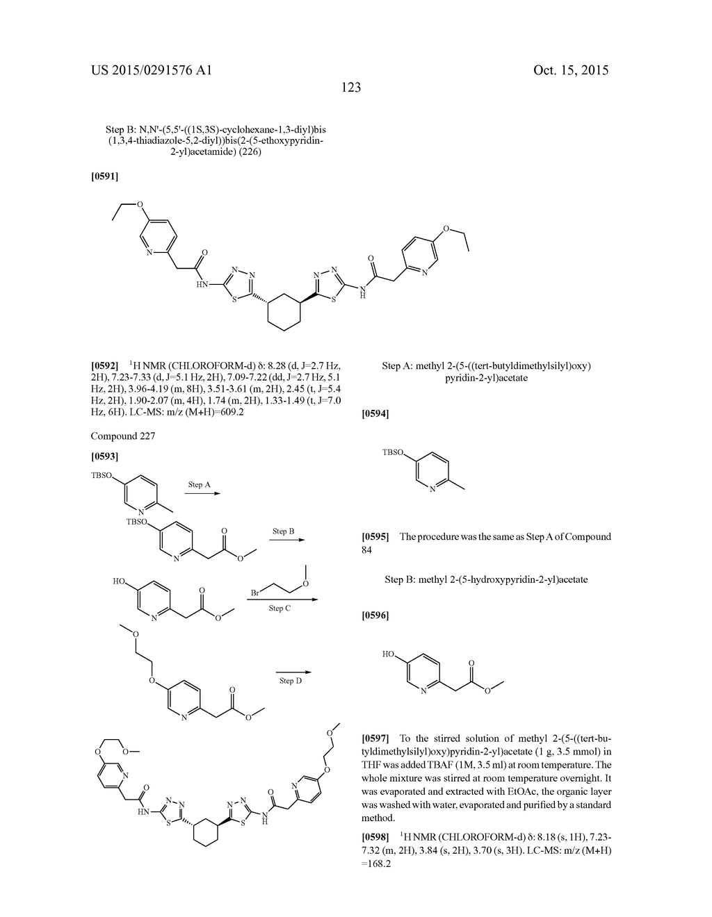 COMPOUNDS AND THEIR METHODS OF USE - diagram, schematic, and image 124