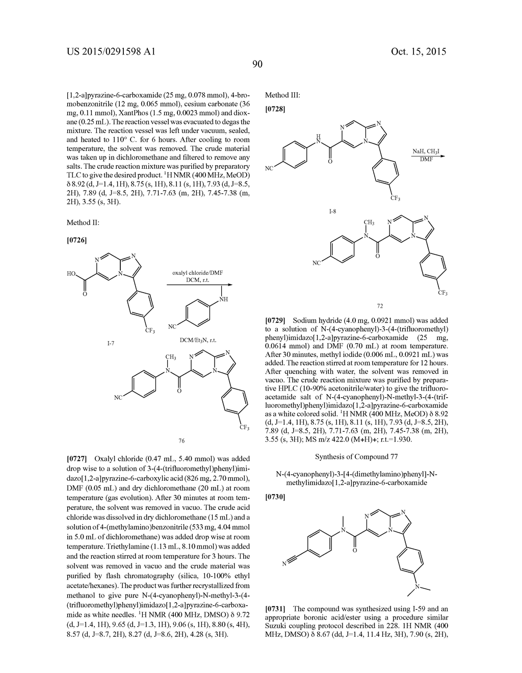 COMPOUNDS AND COMPOSITIONS FOR THE TREATMENT OF PARASITIC DISEASES - diagram, schematic, and image 91