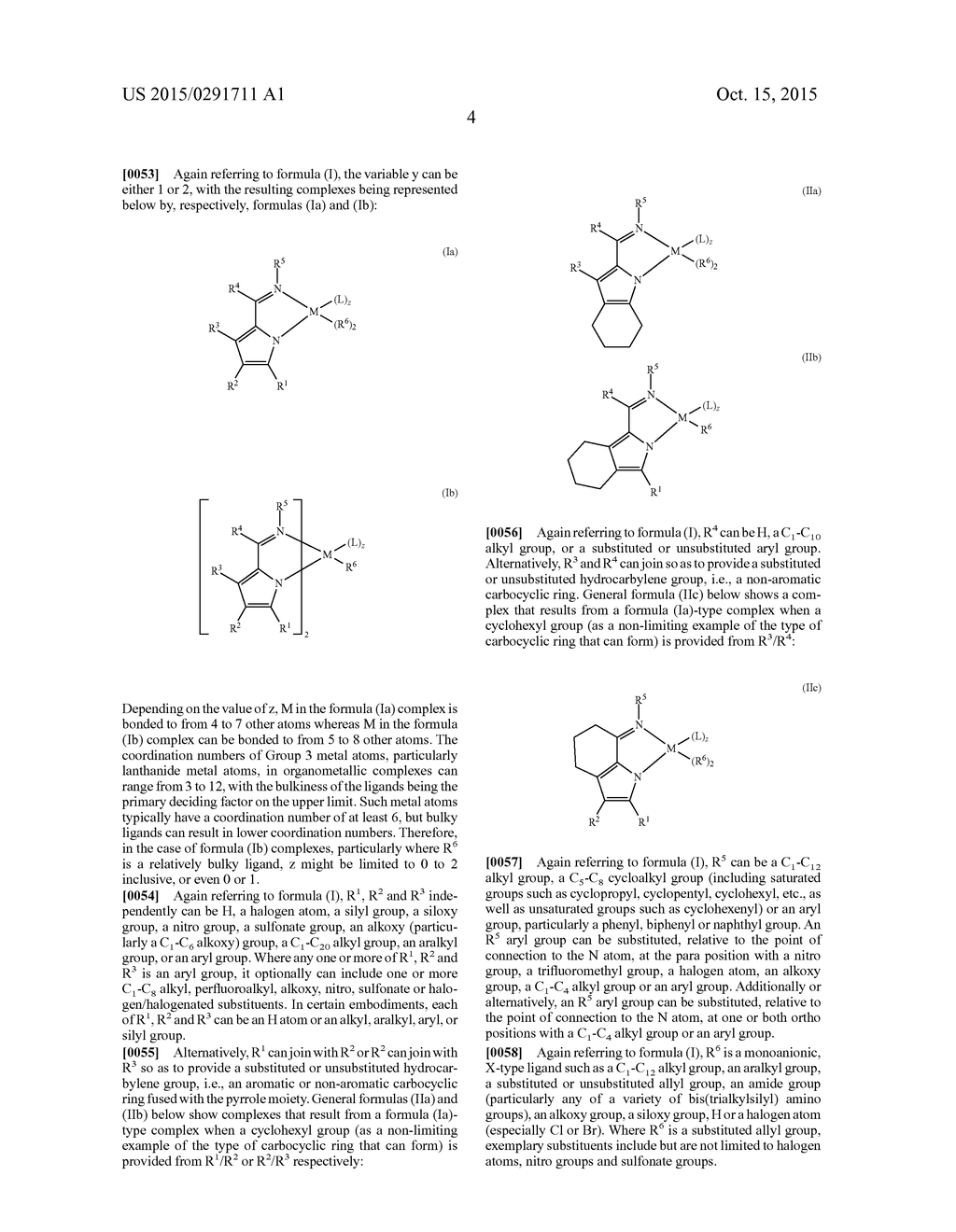 Organometallic Complex Catalyst And Polymerization Method Employing Same - diagram, schematic, and image 05