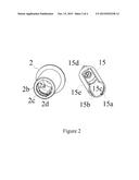 LOCK DEVICE BASED ON A MECHANICALLY RE-PROGRAMMABLE DISC-TYPE DEVICE AND     KEY FOR THE SAME diagram and image