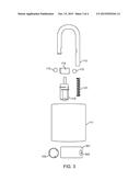 Proximity Padlock diagram and image