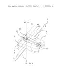 DISASSEMBLABLE HINGE WITH A SAFETY CATCH diagram and image