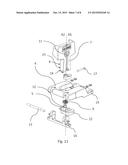 DISASSEMBLABLE HINGE WITH A SAFETY CATCH diagram and image