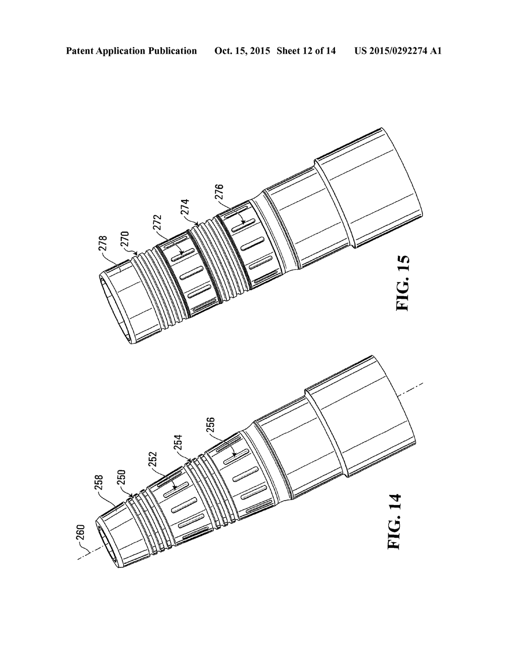 APPARATUS AND METHOD FOR COAXIALLY JOINING COMPONENTS TO RESIST RELATIVE     ROTATIONAL AND LONGITUDINAL MOVEMENT - diagram, schematic, and image 13