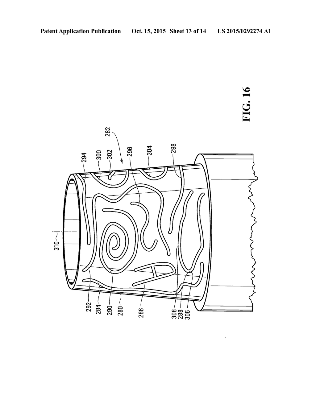 APPARATUS AND METHOD FOR COAXIALLY JOINING COMPONENTS TO RESIST RELATIVE     ROTATIONAL AND LONGITUDINAL MOVEMENT - diagram, schematic, and image 14