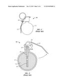 ELECTRONICALLY ACTIVATED HAND GRENADE diagram and image