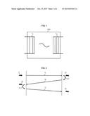 METHOD AND DEVICE FOR DETERMINING THE PROPAGATION TIME OF A SURFACE     ACOUSTIC WAVE FILTER diagram and image