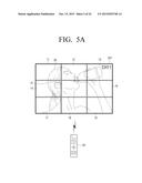 METHOD OF DISPLAYING IMAGE BY USING A PLURALITY OF DISPLAY APPARATUSES AND     ELECTRONIC APPARATUS CONTROLLING A PLURALITY OF DISPLAY APPARATUSES diagram and image