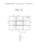 METHOD OF DISPLAYING IMAGE BY USING A PLURALITY OF DISPLAY APPARATUSES AND     ELECTRONIC APPARATUS CONTROLLING A PLURALITY OF DISPLAY APPARATUSES diagram and image