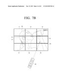 METHOD OF DISPLAYING IMAGE BY USING A PLURALITY OF DISPLAY APPARATUSES AND     ELECTRONIC APPARATUS CONTROLLING A PLURALITY OF DISPLAY APPARATUSES diagram and image