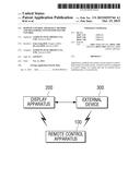 REMOTE CONTROL APPARATUS, METHOD AND MULTIMEDIA SYSTEM FOR VOLUME CONTROL diagram and image