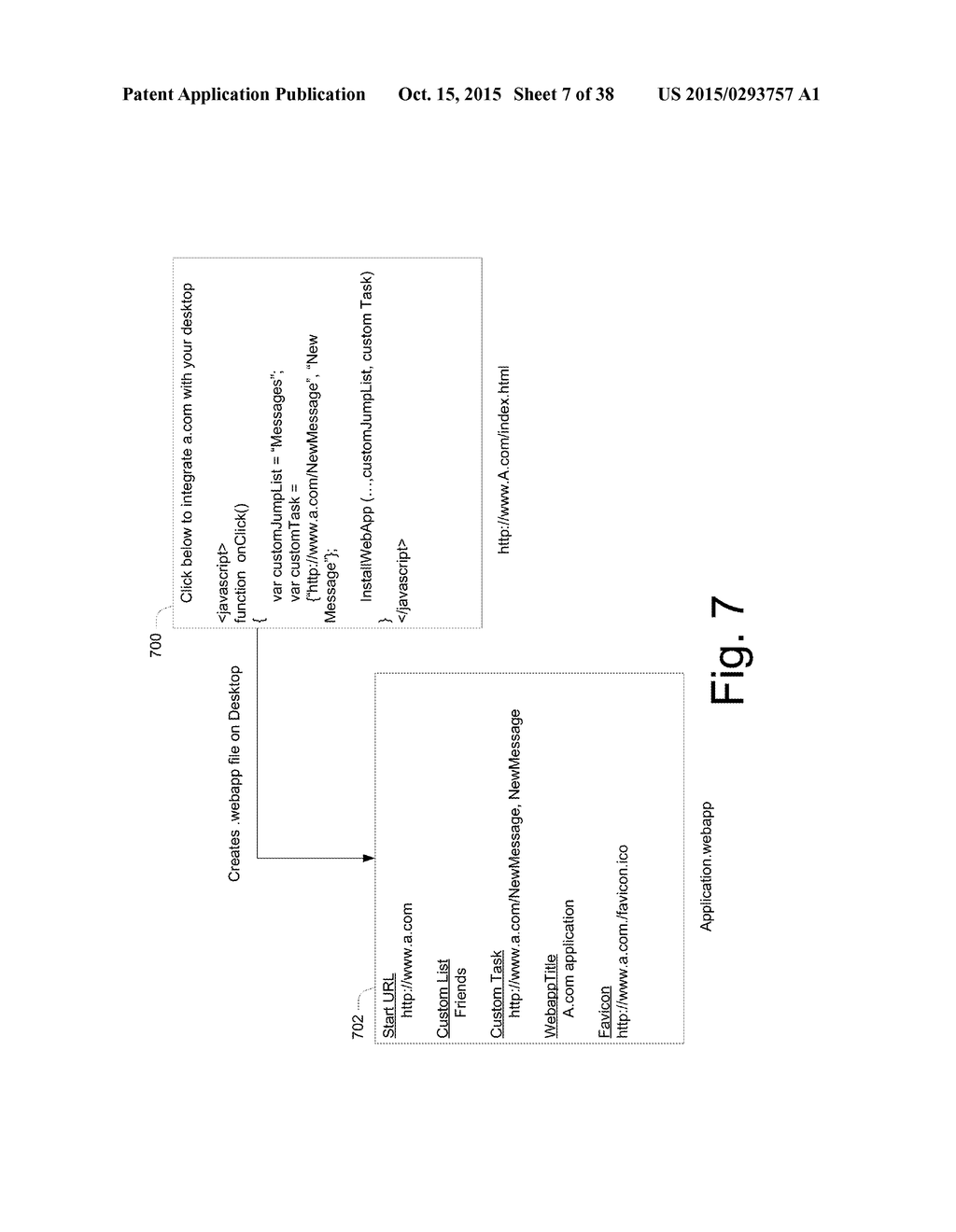 Dynamic Web Application Notifications Including Task Bar Overlays - diagram, schematic, and image 08