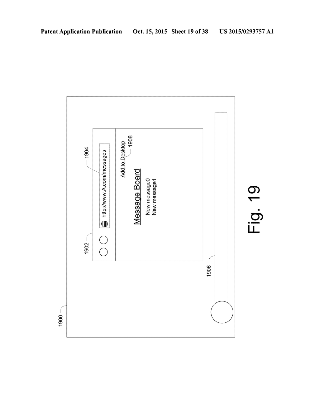 Dynamic Web Application Notifications Including Task Bar Overlays - diagram, schematic, and image 20