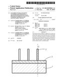 ELECTRONIC DEVICE CONTAINING NANOWIRE(S), EQUIPPED WITH A TRANSITION METAL     BUFFER LAYER, PROCESS FOR GROWING AT LEAST ONE NANOWIRE, AND PROCESS FOR     MANUFACTURING A DEVICE diagram and image