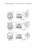 ROTATABLE POWER CENTER FOR A WORK SURFACE diagram and image