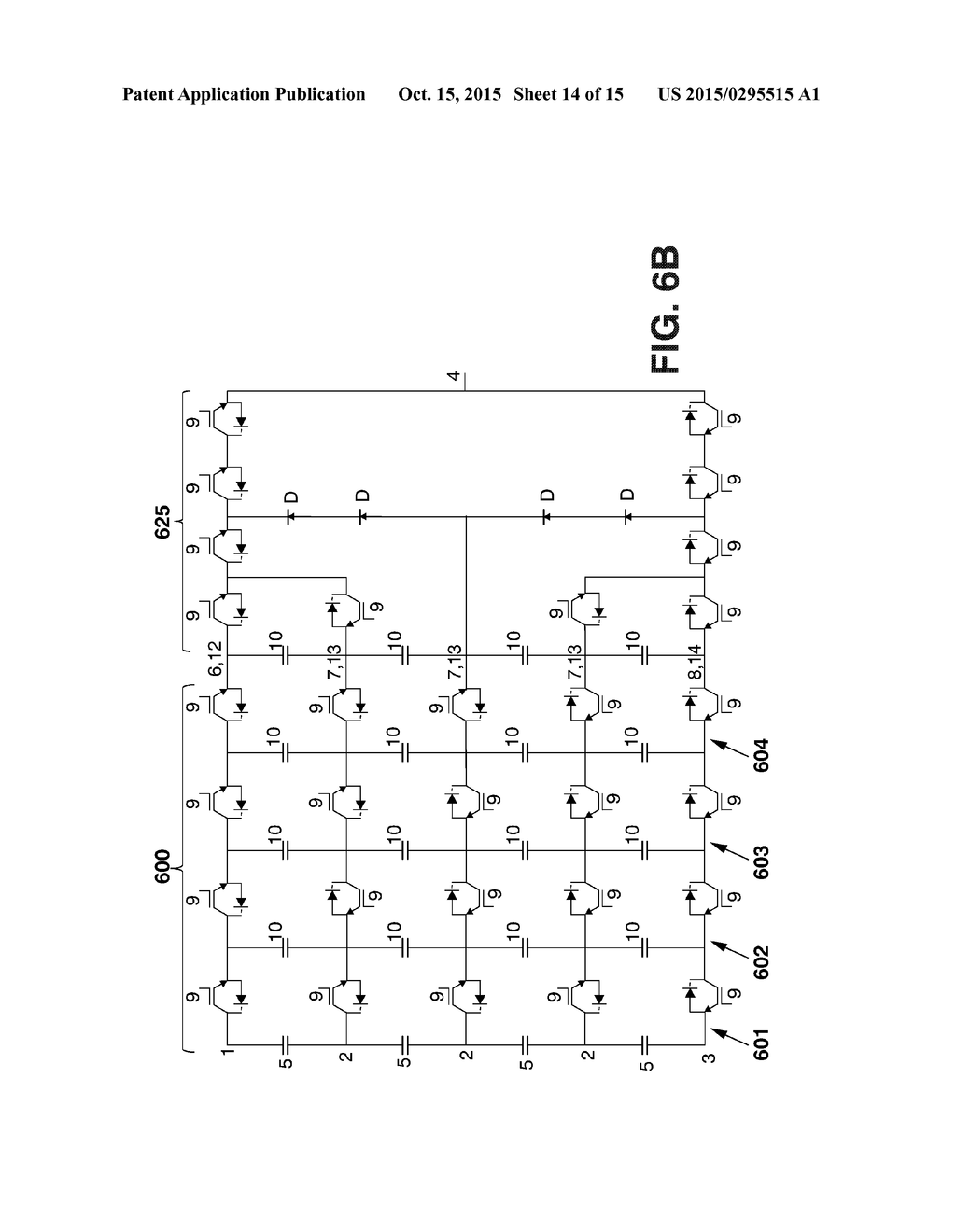 SWITCHING STAGE, ENERGY CONVERSION CIRCUIT, AND CONVERSION STAGE FOR WIND     TURBINES COMPRISING THE ENERGY CONVERSION CIRCUIT - diagram, schematic, and image 15