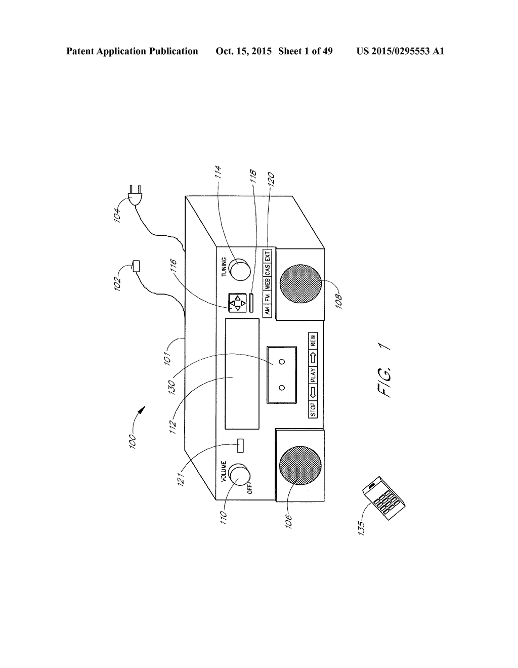 Unitary Electronic Speaker Device For Receiving An Assignment Of A     Playlist From A Home Personal Computer And Rendering The Playlist - diagram, schematic, and image 02