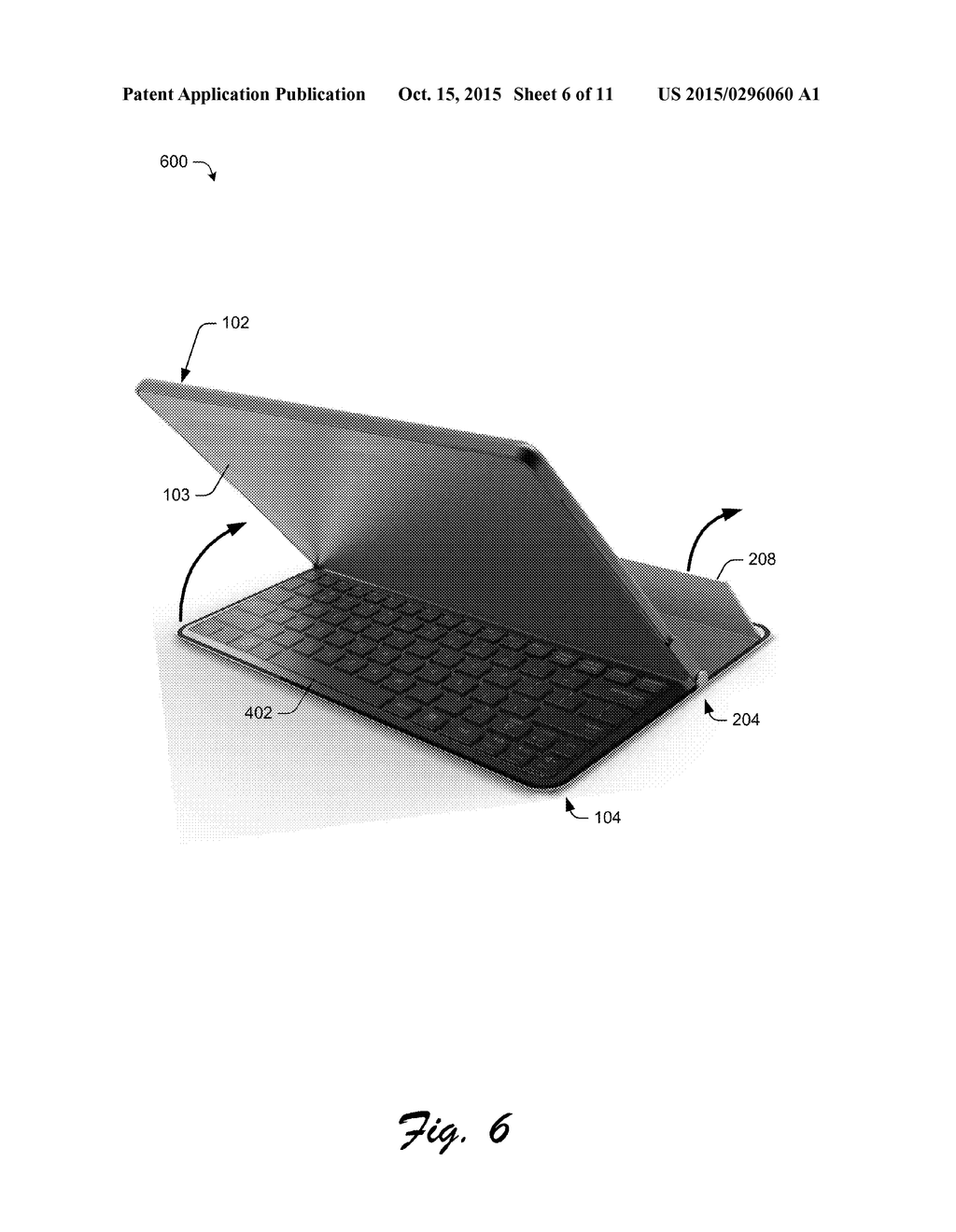 Slider Cover for Computing Device - diagram, schematic, and image 07