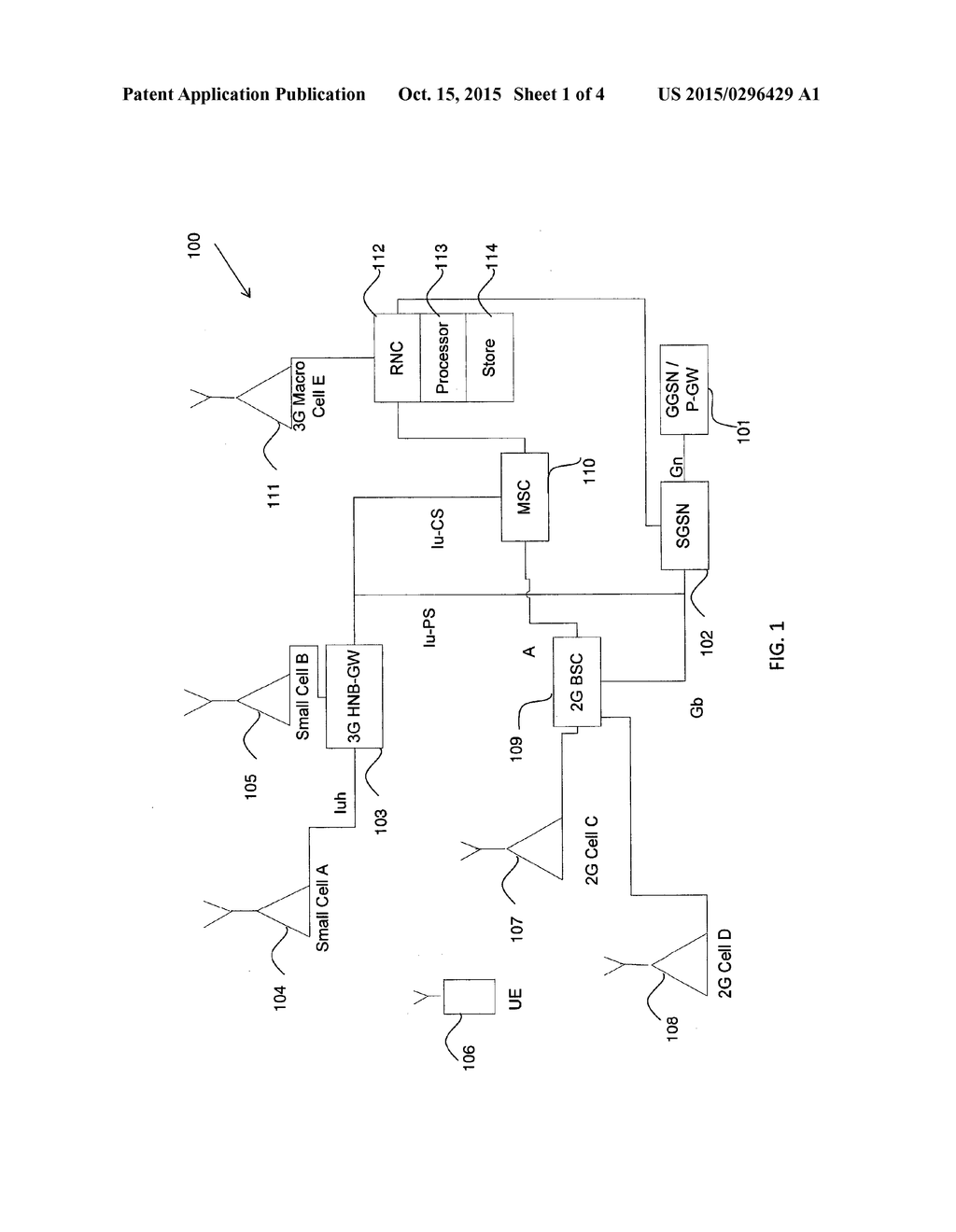 Network Elements,Cellular Communication System and Methods Therefor - diagram, schematic, and image 02