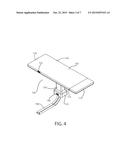 MEDICAL PROCEDURE TABLE WITH INTEGRAL PORTS AND WIRES FOR     ELECTROCARDIOGRAPHY diagram and image