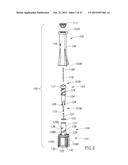 LIQUID DRUG TRANSFER DEVICES EMPLOYING MANUAL ROTATION FOR DUAL FLOW     COMMUNICATION STEP ACTUATIONS diagram and image