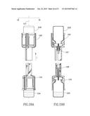 LIQUID DRUG TRANSFER DEVICES EMPLOYING MANUAL ROTATION FOR DUAL FLOW     COMMUNICATION STEP ACTUATIONS diagram and image