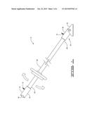 Weight bar T-handle and pivot anchor assembly diagram and image