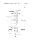 Falling microbead counter-flow process for separating gas mixtures diagram and image