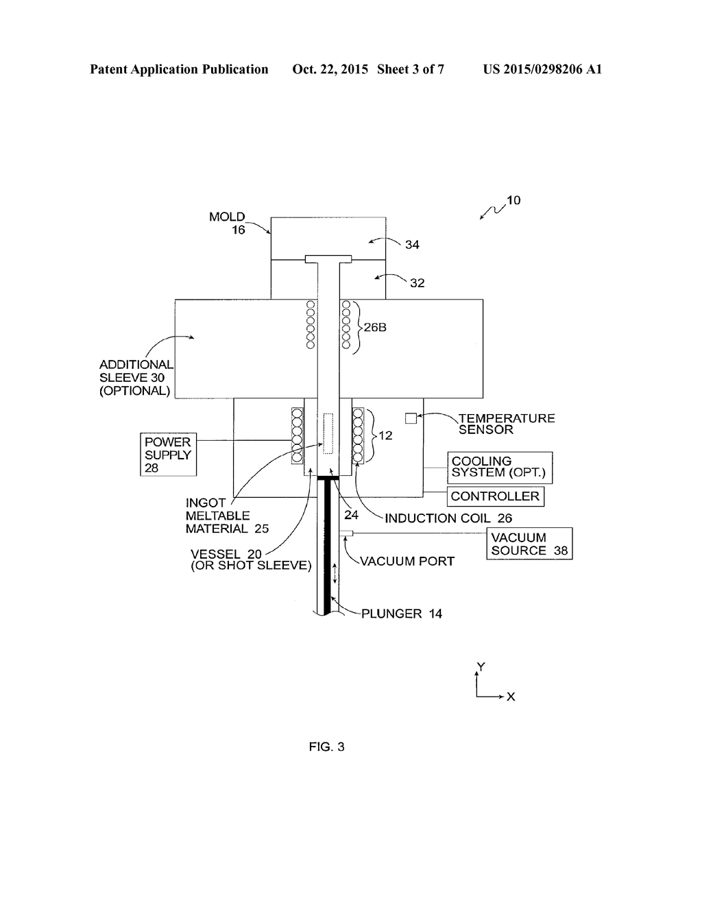 INJECTION MOLDING AND CASTING OF MATERIALS USING A VERTICAL INJECTION     MOLDING SYSTEM - diagram, schematic, and image 04