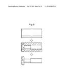 T-SHAPED CUTTER, RIB-MACHINING METHOD AND AIRPLANE PART diagram and image