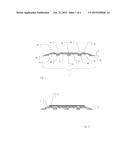 SANDING PAD LINING CARRIER WITH RECESSES diagram and image