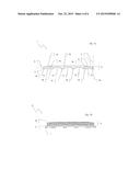 SANDING PAD LINING CARRIER WITH RECESSES diagram and image