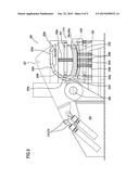 MACHINE AND METHOD FOR REDUCING PARTS OF TIRES TO PIECES AT THE END OF     LIFE diagram and image