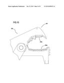 MACHINE AND METHOD FOR REDUCING PARTS OF TIRES TO PIECES AT THE END OF     LIFE diagram and image