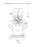 SEPARATING DEVICE AND SEPARATING METHOD OF MATERIAL OF ABSORBENT ARTICLE diagram and image