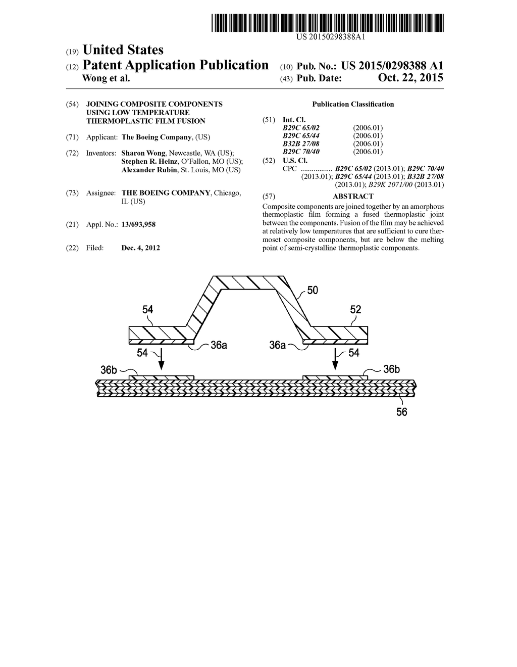 Joining Composite Components Using Low Temperature Thermoplastic Film     Fusion - diagram, schematic, and image 01