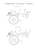 PARKING LOCK-RELEASING DEVICE FOR VEHICLE diagram and image