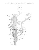 PARKING LOCK-RELEASING DEVICE FOR VEHICLE diagram and image