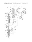 PARKING LOCK-RELEASING DEVICE FOR VEHICLE diagram and image