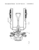 Vehicle with a driving device thats engages when the operator sits diagram and image