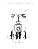 Vehicle with a driving device thats engages when the operator sits diagram and image