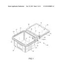 TAMPER-PROOF AND EASY-OPEN SEALING TYPE FOOD CONTAINER diagram and image