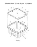 TAMPER-PROOF AND EASY-OPEN SEALING TYPE FOOD CONTAINER diagram and image