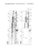 STORAGE SYSTEM FOR STORING OBJECTS OF PLASTIC MATERIAL PROCESSED IN A     BOTTLING LINE diagram and image