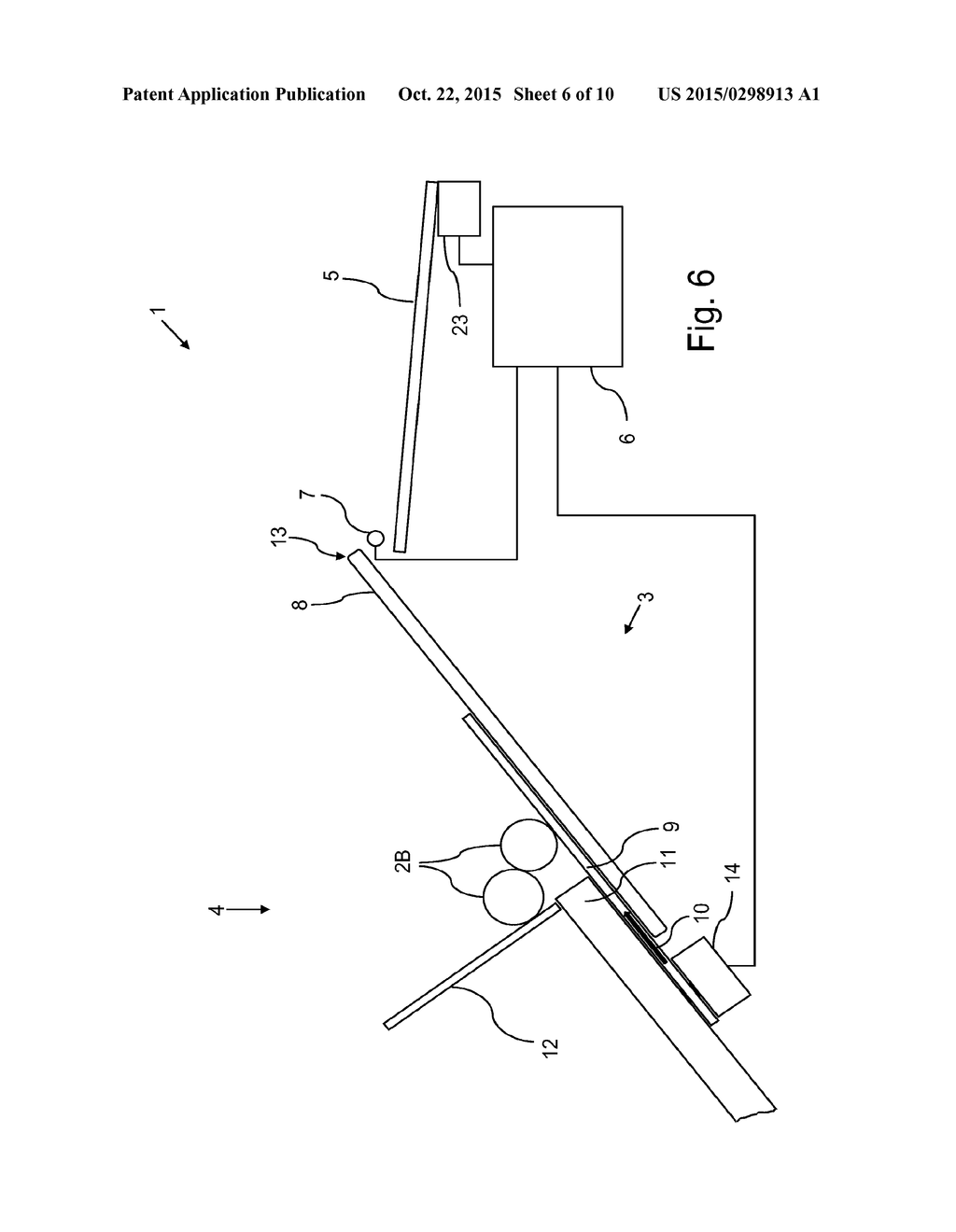 APPARATUS AND METHOD FOR SEPARATION OF PIECE GOODS TO BE PLACED IN STORAGE     IN AN AUTOMATED STORAGE UNIT - diagram, schematic, and image 07