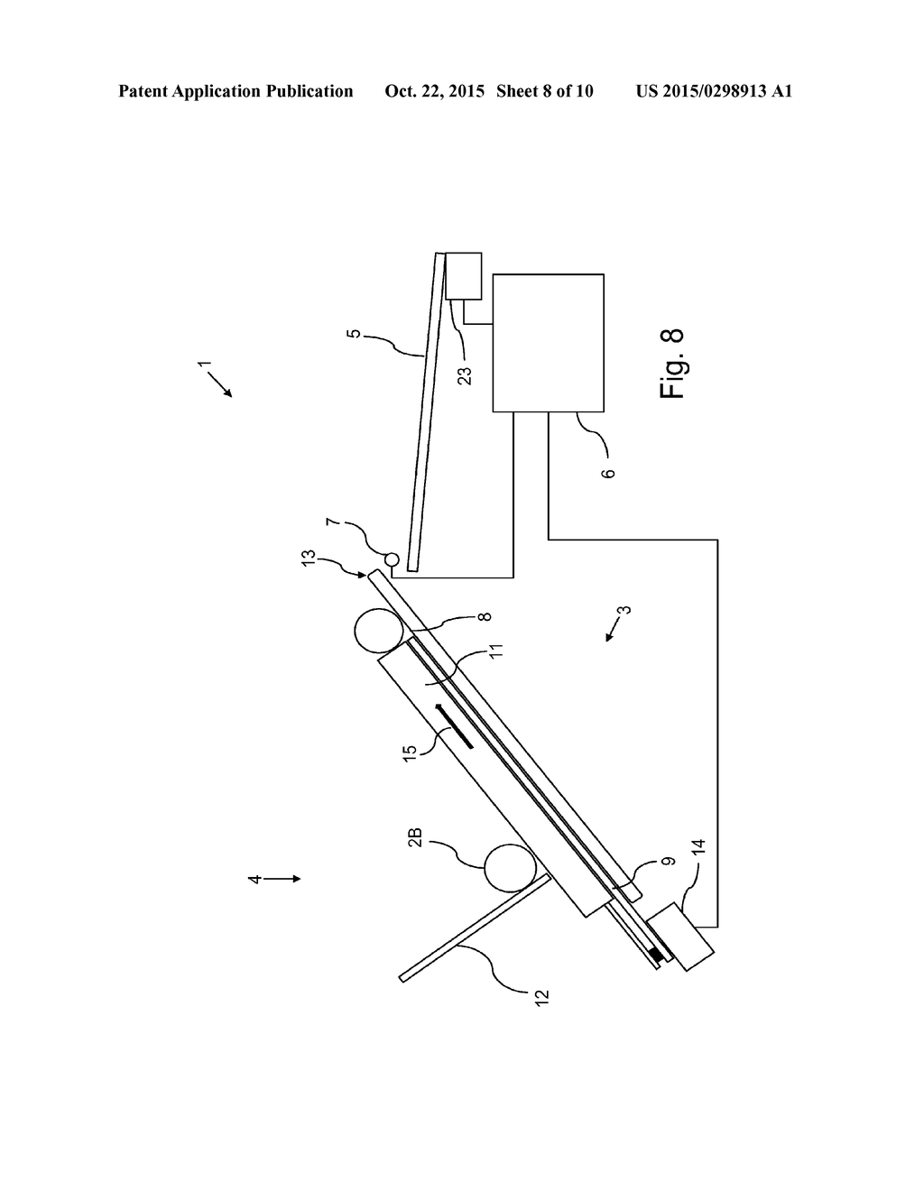 APPARATUS AND METHOD FOR SEPARATION OF PIECE GOODS TO BE PLACED IN STORAGE     IN AN AUTOMATED STORAGE UNIT - diagram, schematic, and image 09