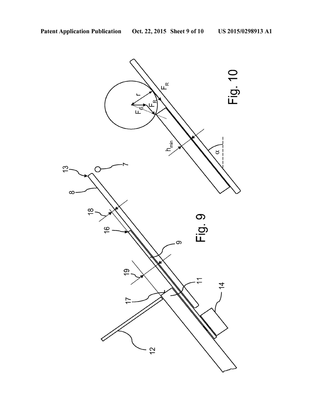 APPARATUS AND METHOD FOR SEPARATION OF PIECE GOODS TO BE PLACED IN STORAGE     IN AN AUTOMATED STORAGE UNIT - diagram, schematic, and image 10